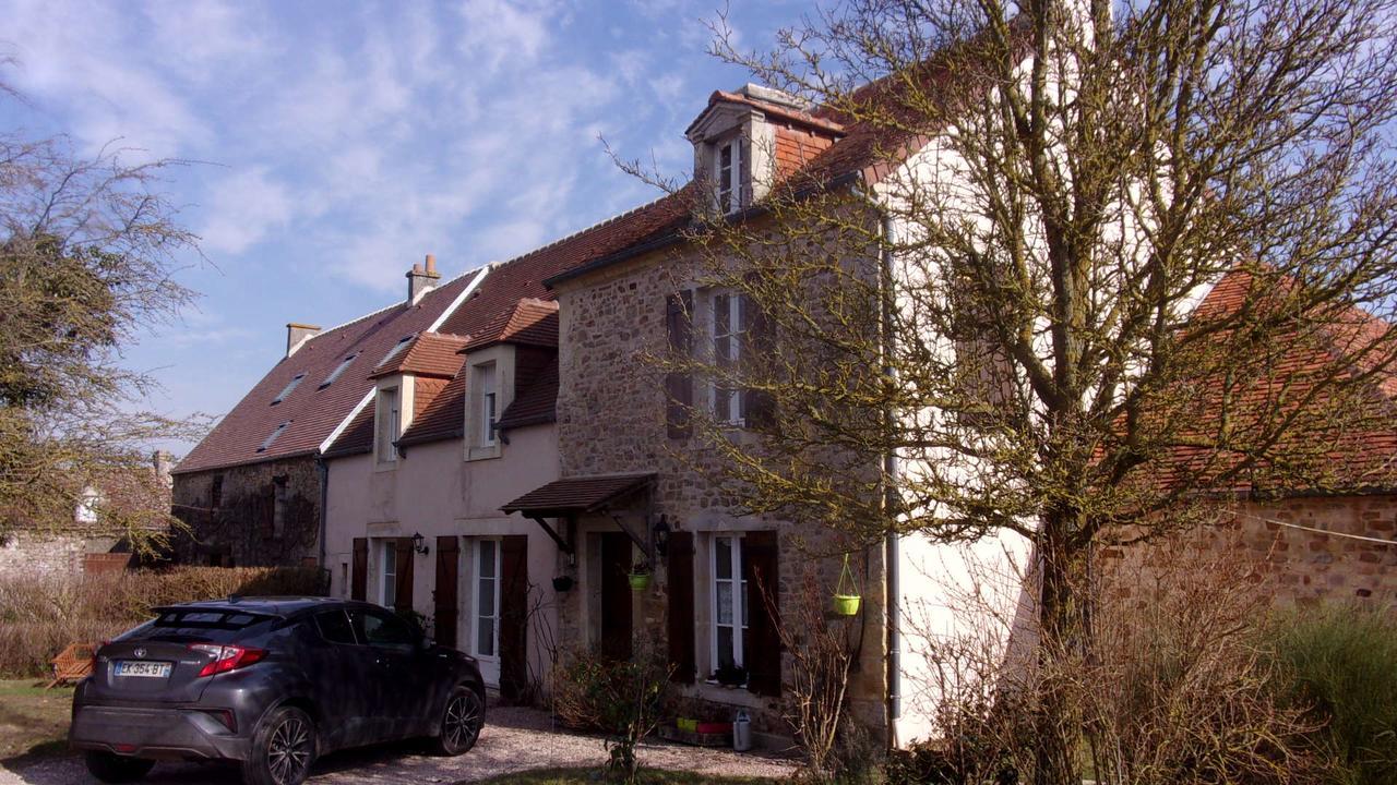 Bed and Breakfast La roulotte de Pommette et Billy à La Hoguette Extérieur photo